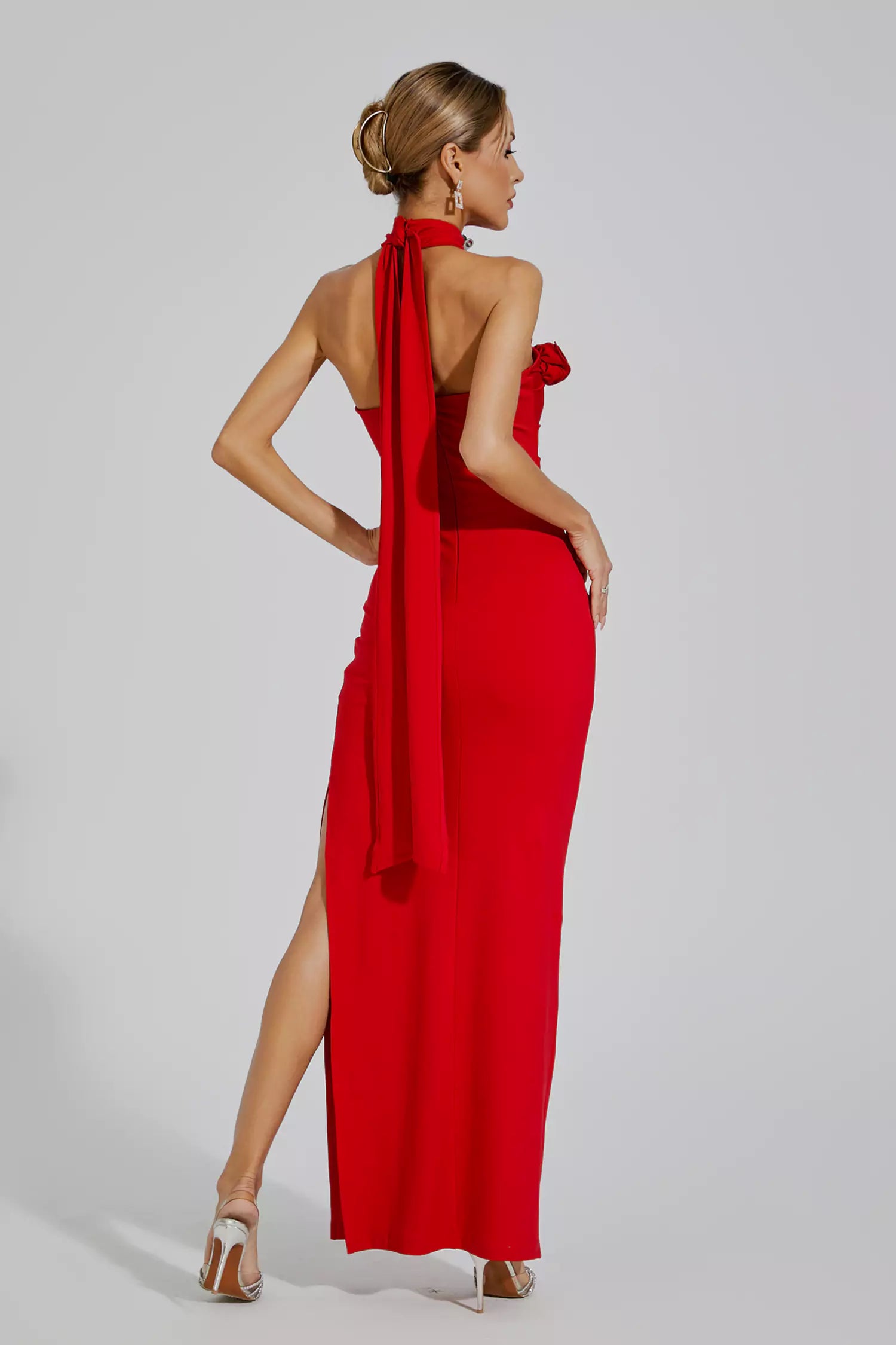 Vestido Fiori - Vermelho