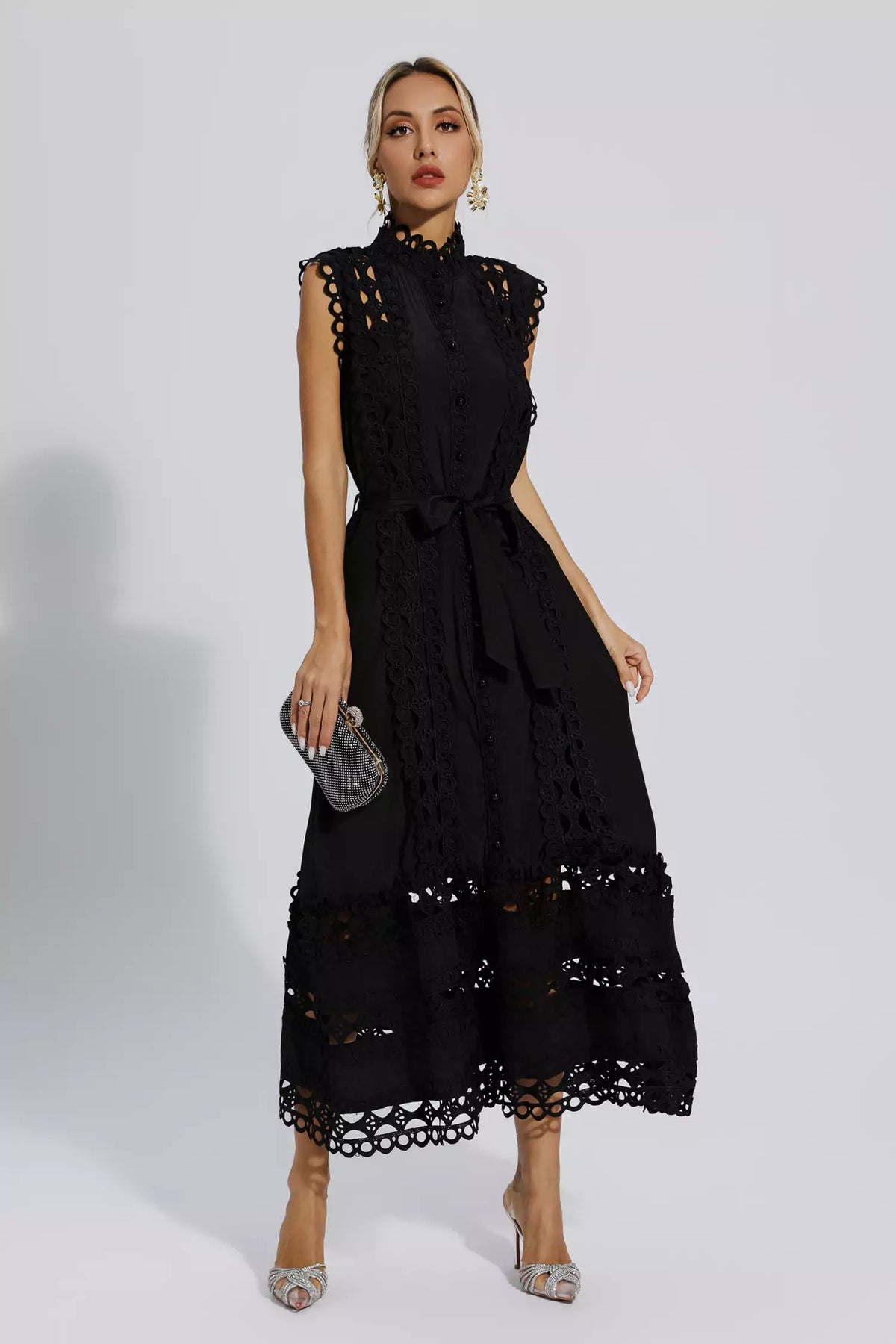 Vestido Bella Notte - Preto