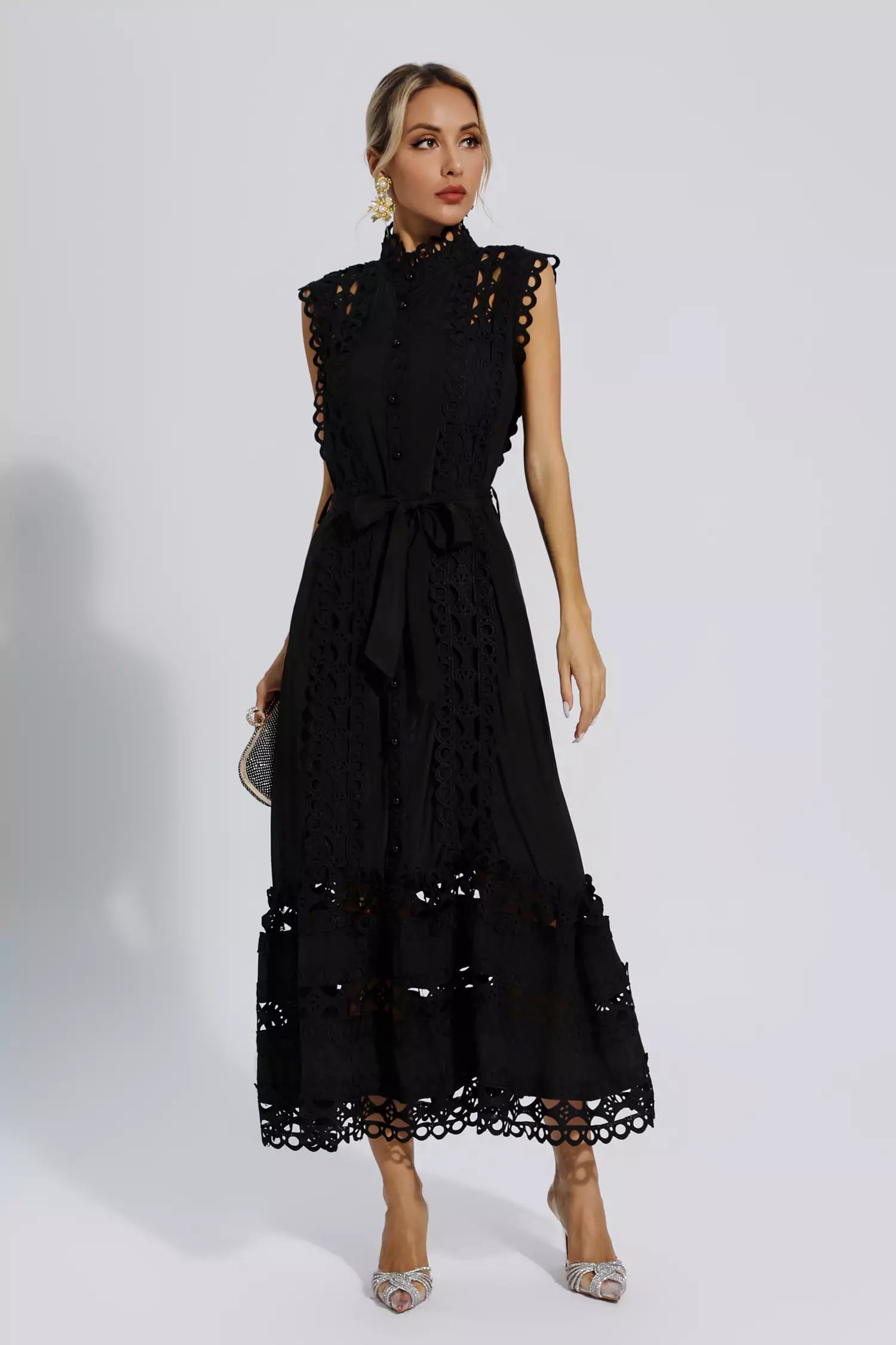 Vestido Bella Notte - Preto