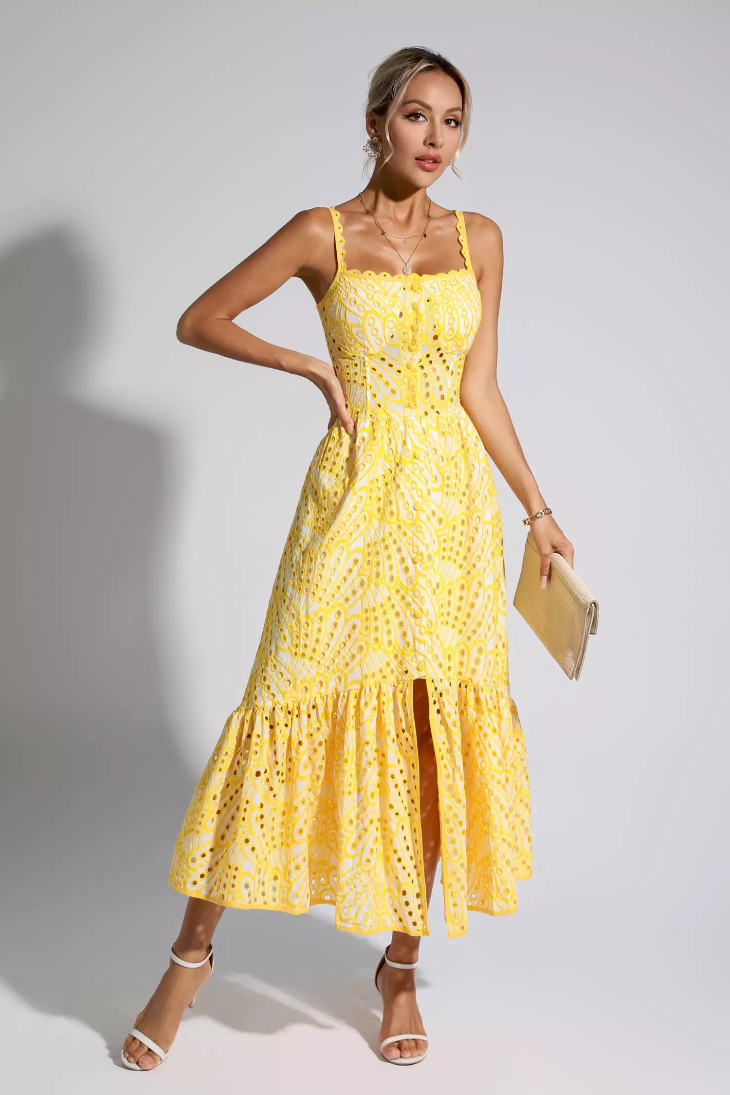 Vestido Armênia - Amarelo