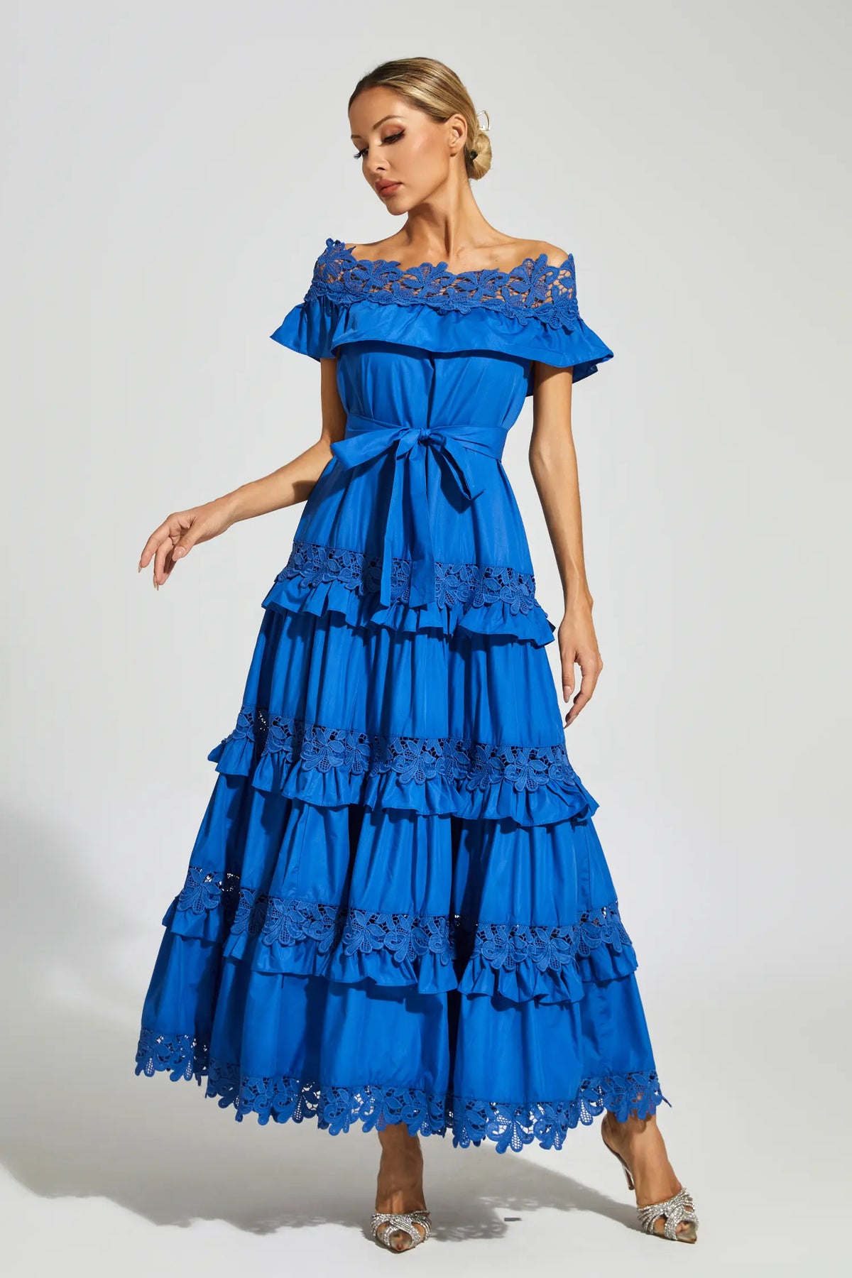 Vestido Poesia - Azul